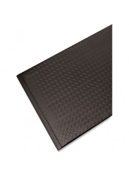 Floormats - 36" Length x 24" Width - Vinyl Foam - Black - mll24020301diam